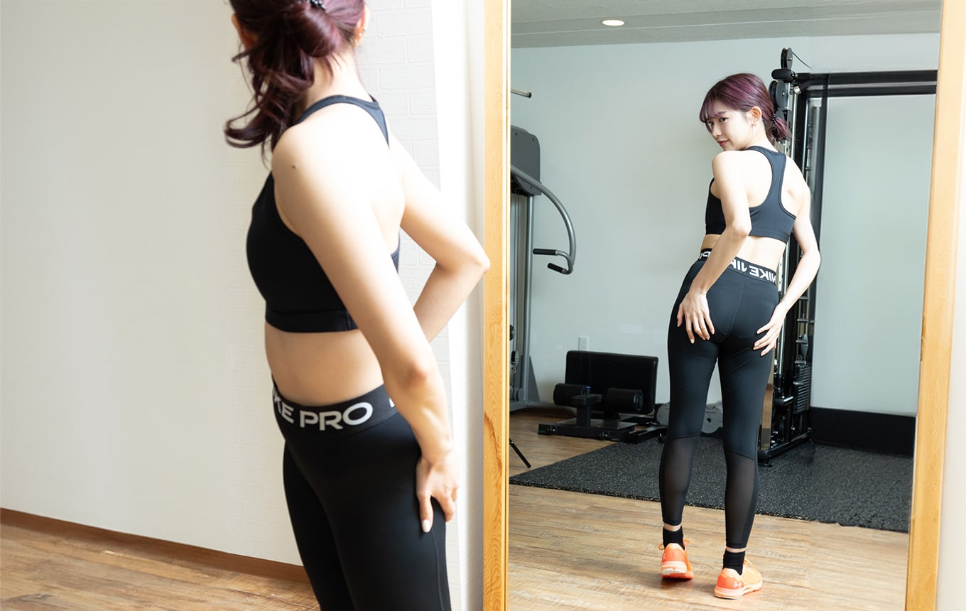 生駒のパーソナルジム シークライムジムのくびれ・美尻コースについて